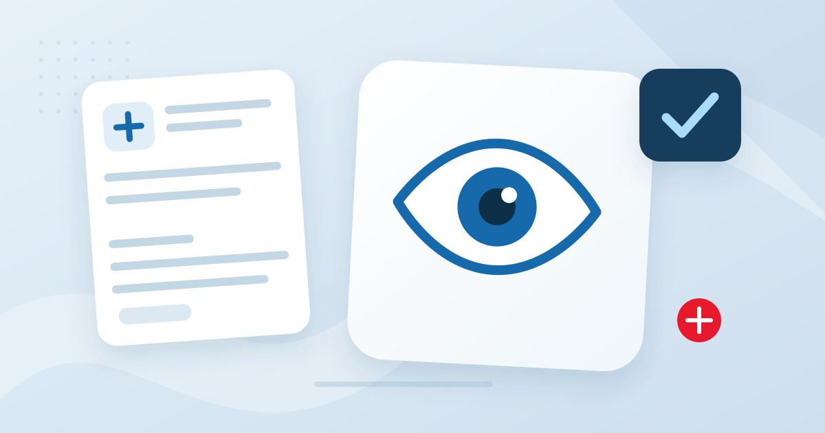 Editorial illustration for How to improve Ophthalmology Billing & Collections? - Qway Healthcare