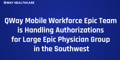 QWay Healthcare announces new agreement with a healthcare provider using EPIC for mobile workforce services (1)